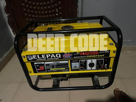 Elepaq 4.5KVA Generator