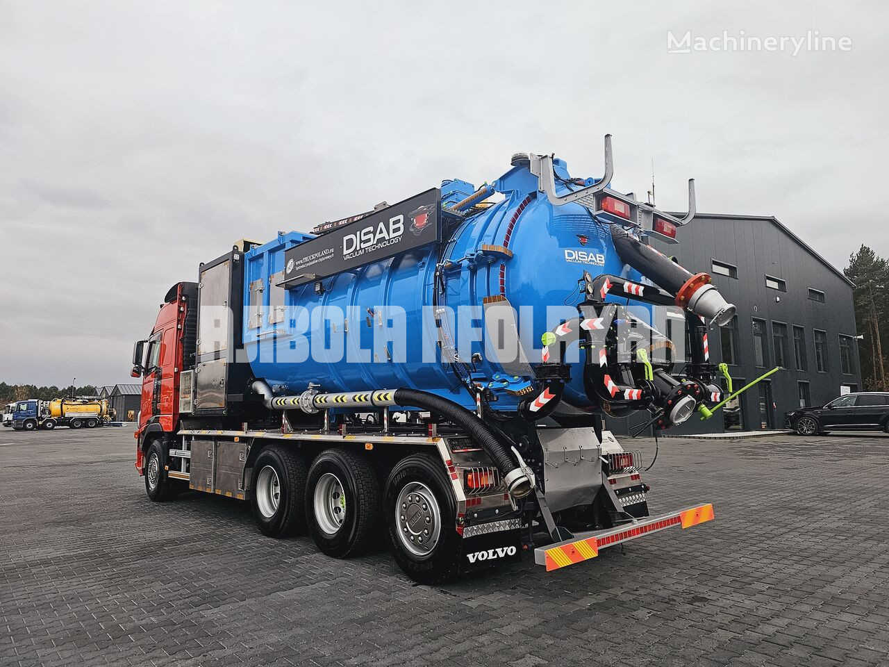 Volvo Disab Centurion P210/9 Suction-blowing vacuum loader vacuum excavator