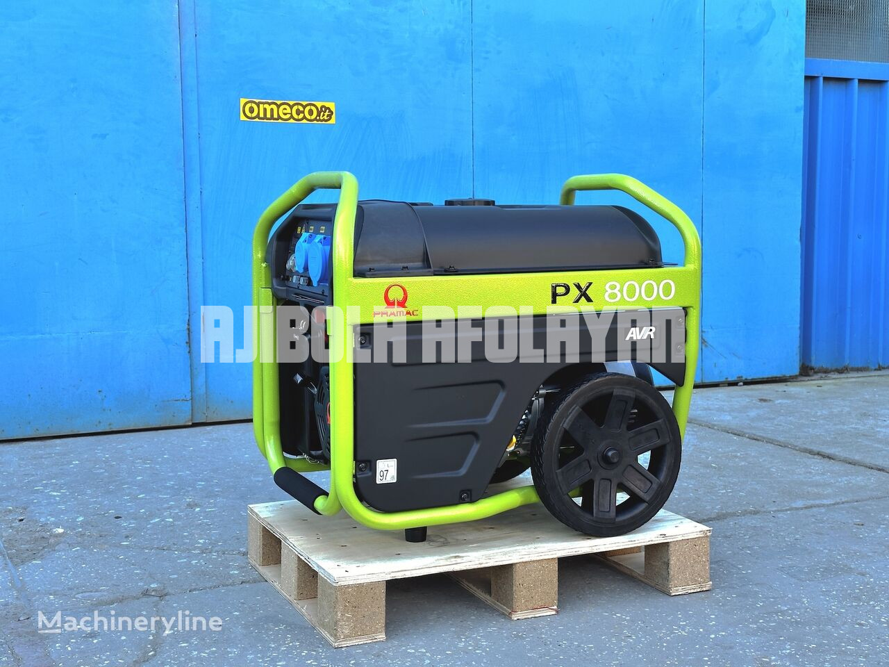 Pramac PX8000 petrol generator
