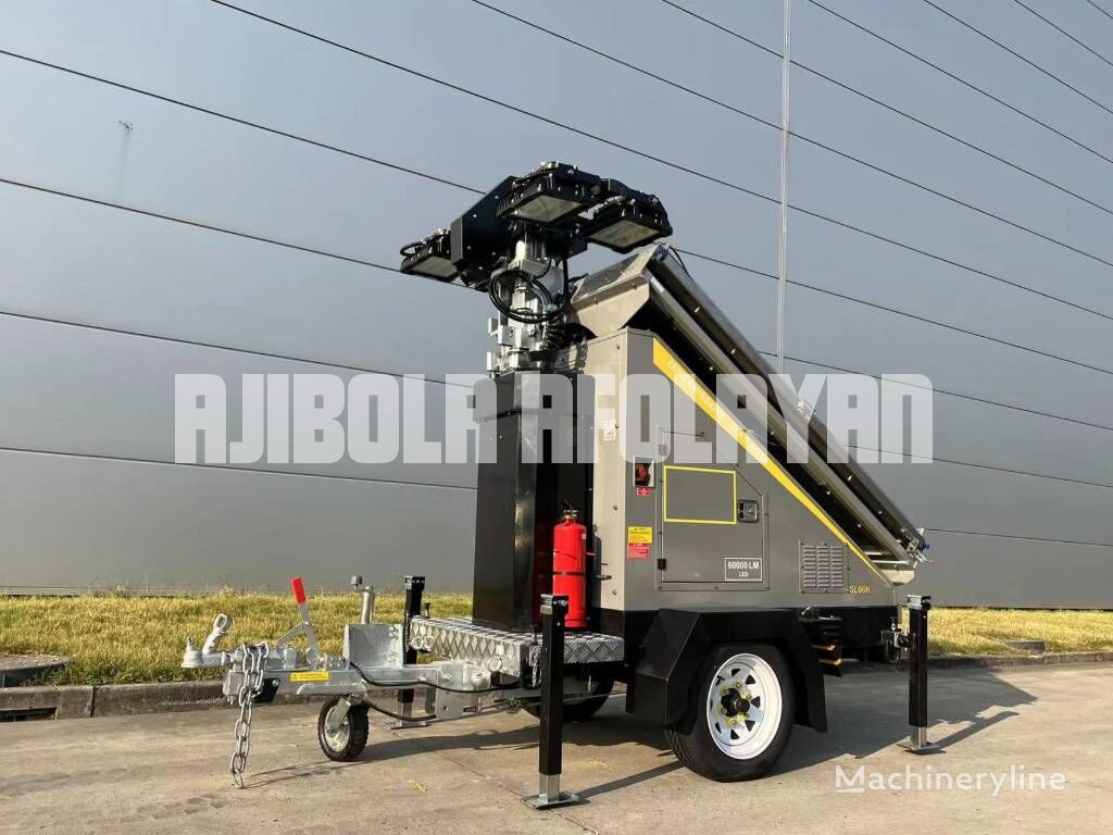 New Solar Portable Lighting Tower - SL60K - 60.000L light tower