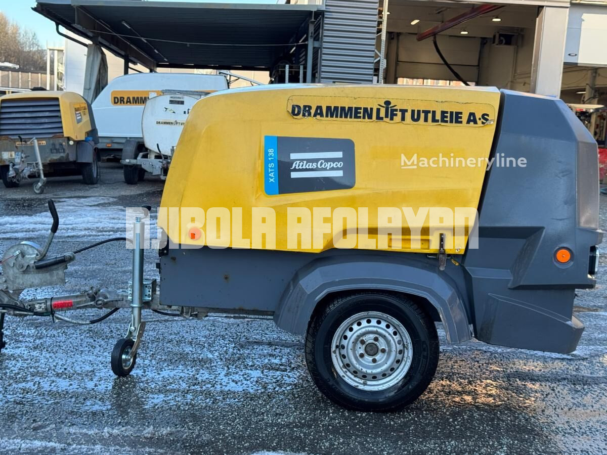 Atlas Copco XATS138 kompressor mobile compressor for sale
