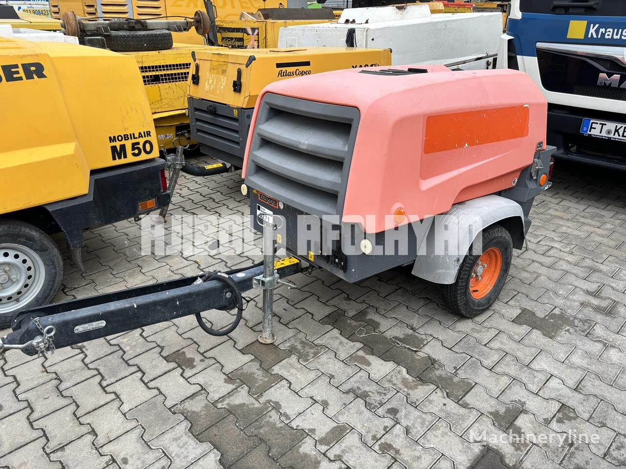 Atlas Copco XAS 48 mobile compressor