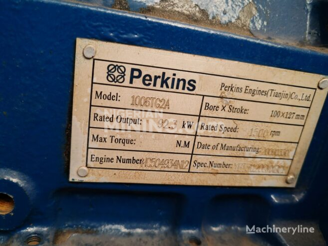 Perkins 116kva generator sets 1500rpm diesel generator